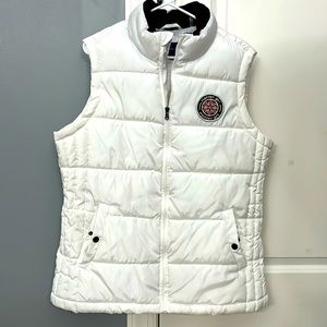 Madden girl off white puffer vest